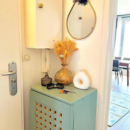 Apartment Un Cocon Vert Canard A Cote Paris 14Eme - 3 Piece De 70M2 Avec 2 Chambres Et Un Grand Salon Lumineux *